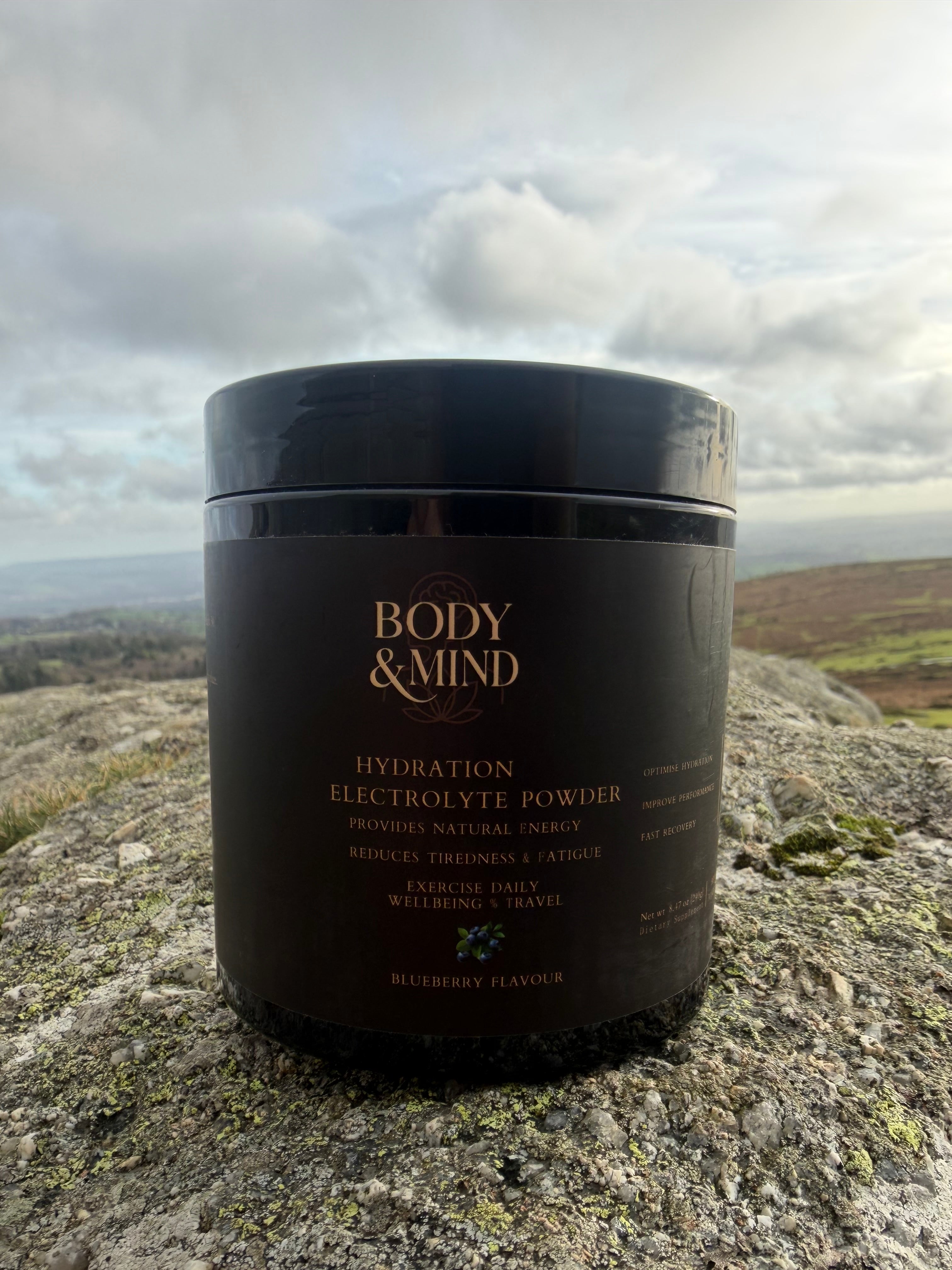 Blueberry electrolytes